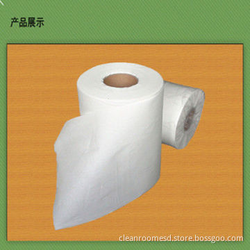High Temperature Resistance Dust Wip Tensile Strength Cleanroom Paper